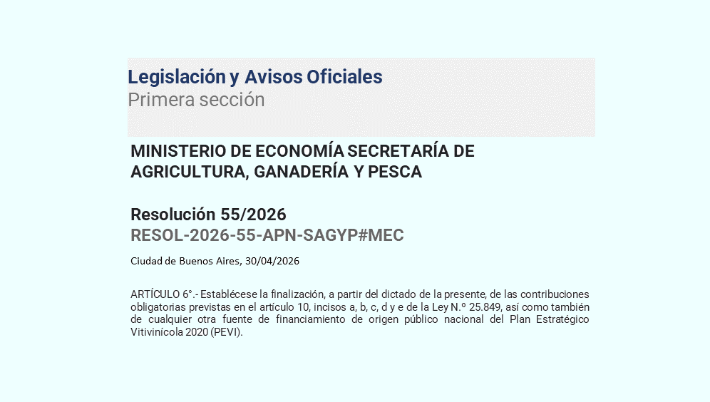 Foto para: EL FIN DE LAS CONTRIBUCIONES OBLIGATORIAS A COVIAR: 